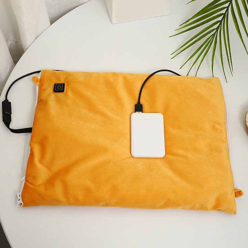 Electric Heating Pouch Velvet Heated Hand Warmer Pouch for Hunting