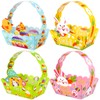 LIHAO Pack of 12 Easter Baskets Craft Idea Easter Nests