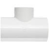 Spears 401 Series PVC Pipe Fitting, Tee, Schedule 40, White,