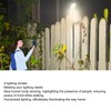 Clip On Solar Motion Light 72 LED Beads IP65 Waterproof