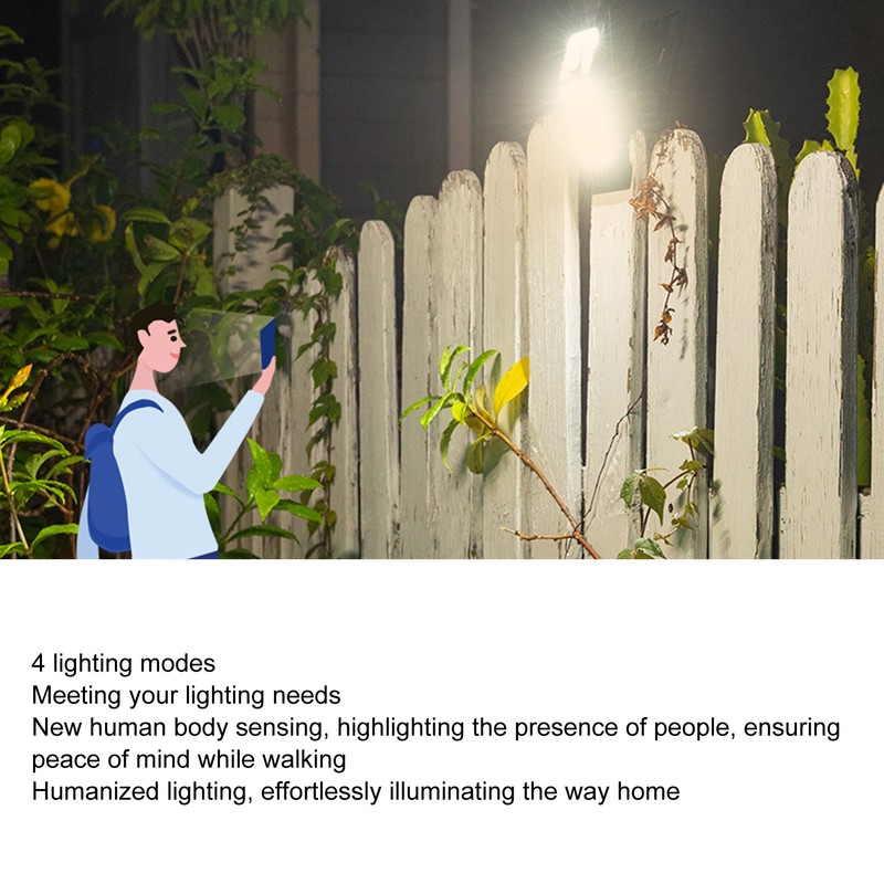 Clip On Solar Motion Light 72 LED Beads IP65 Waterproof