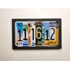 Jersey Plate Art - 10 year anniversary gift, unique birthday