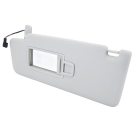 Driver Side Sun Visor Compatible with Volkswagen Tiguan 2018 2019 2020 2021 2022 Front Left Sun Protection Shade Replaces 5NN-857-551-L-3H8 5NN857551L3H8 Gray