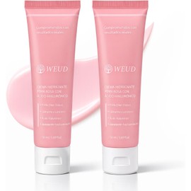 WEUD Crema Hidratante con Salmon DNA PDRN, Niacinamide, Hyaluronic Acid, Ceramide, Hipoalergénica para Tono de Piel Desigual, Hidratación Brillante, Cuidado de La Piel