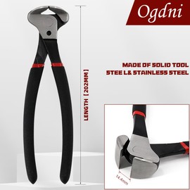 Ogdni Guitar Fret Puller Bass Fret Wire Nipper Puller Plier String Cutter Luthier Tool