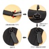 KALOLINNA Zipper Pulls, Replacement 8 Pieces, Clothes Parts, Alloy Products,