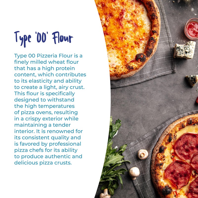 Antimo Caputo Pizzeria Flour Blue, 11 Pound (5Kg) Bag -