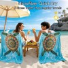 Turtle Beach Towel Soft Microfiber Large Boho Towel for Adults