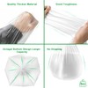 Small Trash Bags 80 Counts, Waikas Garbage Bags for Bathroom