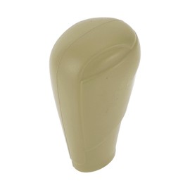 INFINAUTO Gear Shift Knob Cover Stick Shifting Handle Protector for Mazda 3 2014-2019 Silicone Beige Anti-Slip