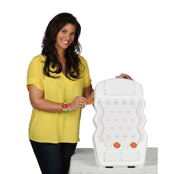 White Micro Prize Drop Enhance Any Tradeshow, PTA Event, or