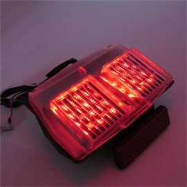 XHT For 94-03 Ducati 748 916 996 /02-04 998 Clear Led Tail Light Brake W/Turn Signal