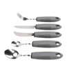 5pcs Bendable Adaptive Utensils Weighted Easy Grip Stainless Steel Special