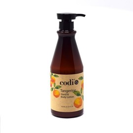 CodiNCodi Hand & Body Lotion – 750 ml (25 Fl Oz) – Professional Size Moisturizer with Natural Extracts – Hydrating, Non-Greasy Formula for All Skin Types (25 Fl Oz (Pack of 1), Tangerine)