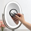 Zadro Compact Mirror with 12X Magnification & Lighted Tweezers Combo