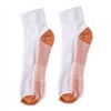 Copper Compression Socks - Ankle High for Running, Athtletics, Travel
