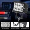 Wsays 2pcs 60W LED Light Pods & Ditch Hood Hinge