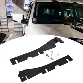 Wsays Hood Hinge LED Light Pod Mounting Brackets Auxiliary Offroad Light/Work Compatible with Dodge RAM 1500/2500/3500 2009-2018, RAM 1500 Classic 2019-2023