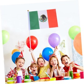 50Pcs Mexicana Mini De Países Mexico Party Favors Stick Flags Of Country Hand Hand Stick Flags Country Flags On Stick Mexico Stick Flag Banner Handheld Rusia