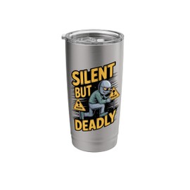 Silent But Deadly Flytrap Plant Carnivorous Collector Stainless Steel Insulated Tumbler