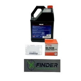 Yamaha V-STAR 1300 (2010-2017) all Models Oil Filter Change Kit Yamaha Part# 5GH-13440-80-00 and 1 Gallon All Purpose LUB-10W40-AP-04