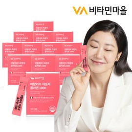 Vitamin Village (현대Hmall)비타민마을 이탈리아 저분자 피쉬 콜라겐 펩타이드 1000 12박스 총360포 (Hyundai Hmall) Vitamin Village Italy Low Molecular Fish Collagen Peptide 1000 - 12 Boxes, Total 360 Packs