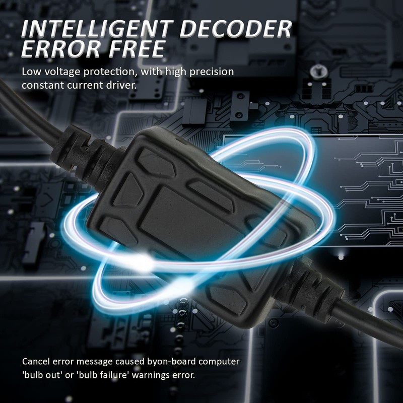 D-Lumina H7 LED Lenticular Bulbs,120W 20000LM 6500K White,Projector Specific Version,Extremely