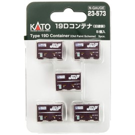 KATO Nゲージ 19Dコンテナ 旧塗装 5個入 23-573 鉄道模型用品