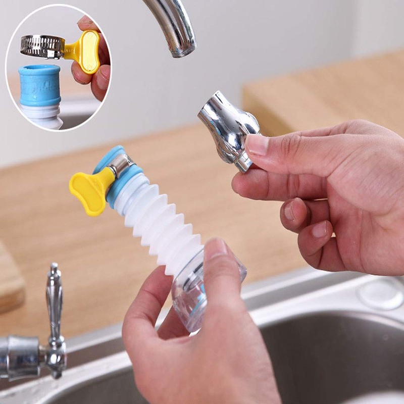 XINGSUI 2 Pcs Rotatable Splash-Proof Faucet Nozzle, Tap Water Saving
