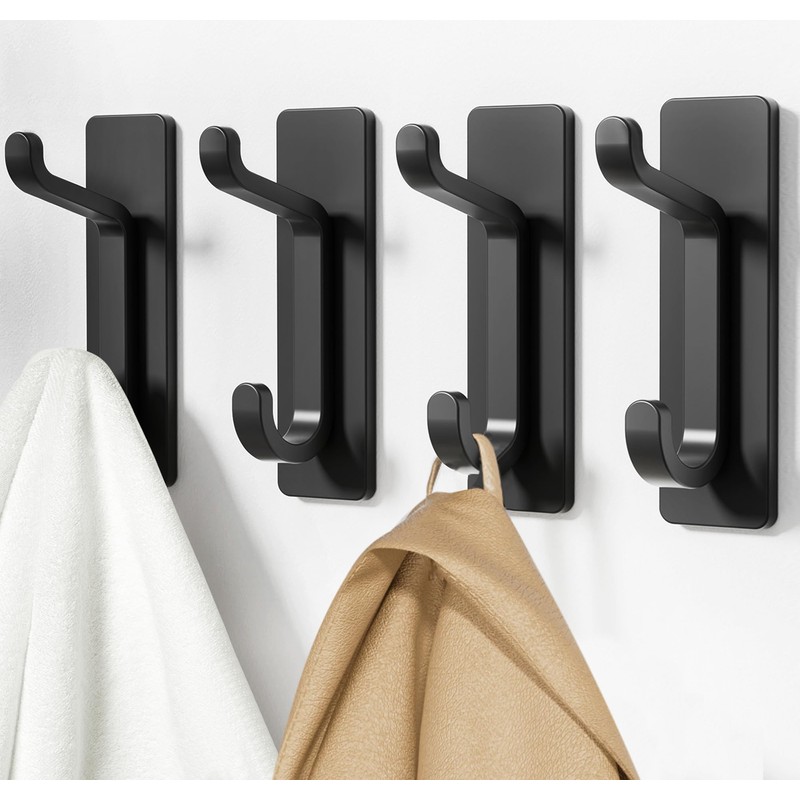 pickpiff 12 Pack Wall Hooks for Coat and Towel: 13LB