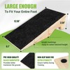 Squat Wedge Block, 2 Pcs Non-Slip Wooden Squat Wedge for