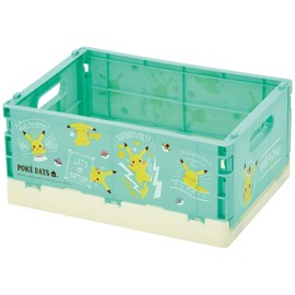 Skater CTO1-A Storage Box, Foldable, Storage Container Box, S, Pokémon, Pokémon