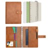 Wonderpool Leather Refillable Notebook Ring Binder A5 Diary – Dotted