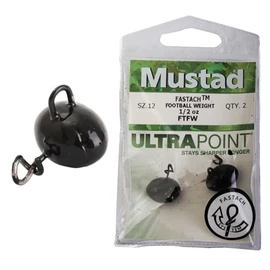 Fastach Football Head - 1/2Oz - Black 12