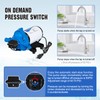 DC HOUSE 110 Volt RV Water Pressure Diaphragm Pump 4GPM