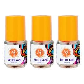 Mc Nails Pack 3 Pz Primer Adherente Extra Fuerte Blaze, Mc Nails