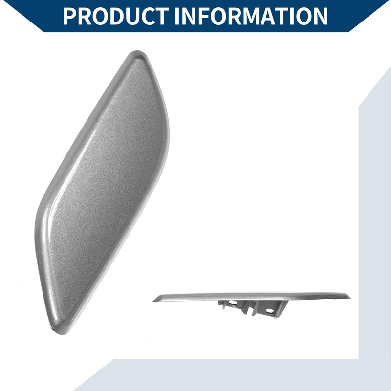 Hihaha Front Left Side Bumper Headlight Washer Nozzle Cover Cap