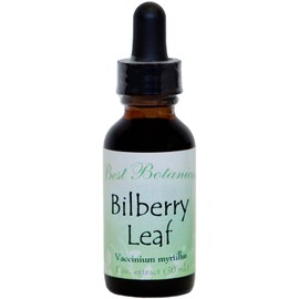 Best Botanicals Bilberry Leaf Extract 1 oz.