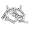 M8-1.25 x 60mm 304 Stainless Steel Wing Butterfly Screws Bolts,Wing