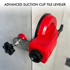 SAMIQU Innovative Wall Tile Leveler – Suction Cup Marble Leveling Splicer for Plates Corners – Tightening Tools for Wall Tile Installation Renovation