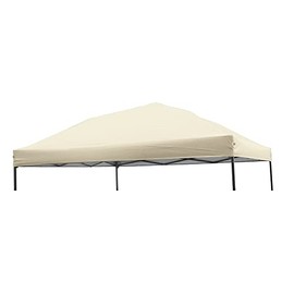 NINAT 1pcs Canopy Replacement Top Tent Top Cover for 10x10ft Pop Up Paty/Tent/Canopy (Vertical Leg) Instant Canopy Top Cover Beige Canopy Top Cloth Only