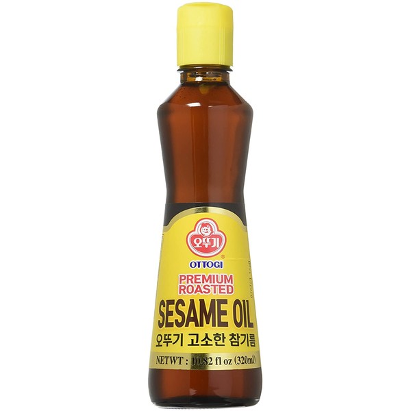 Ottogi Premium Roasted Sesame Oil, 10.82 Ounces