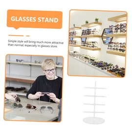 CHILDWEET Multi-tier Glasses Display Stand Sunglasses Rack Holder for Multiple Glasses