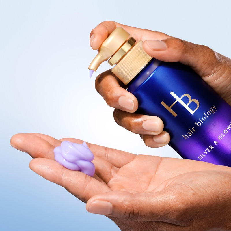 Hair Biology – Silver Conditioner with Biotin – Silver &