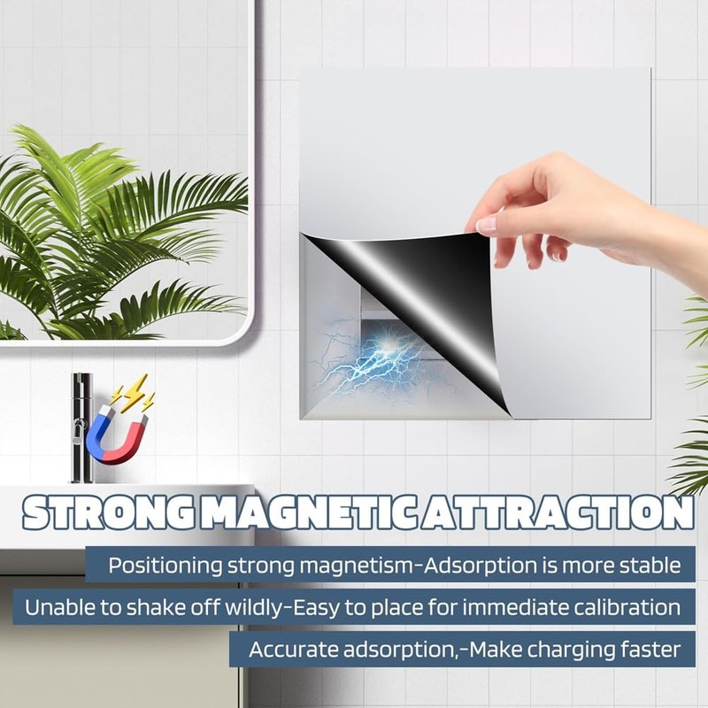 ZENWORYS Square Magnetic Vent Covers,Extra Strong Magnets Vents 12 X