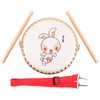 SUPVOX 7 Inch Wooden Drum: Wooden Drum Set with an