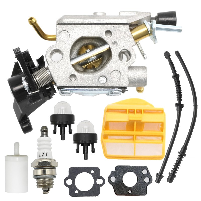 Anxingo C1M-EL37B Carburetor Kit Replacement for Husqvarna 445 445E 450