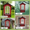 Bird Feeder Squirrel Proof Metal Hanging for Outdoor Wild Bird