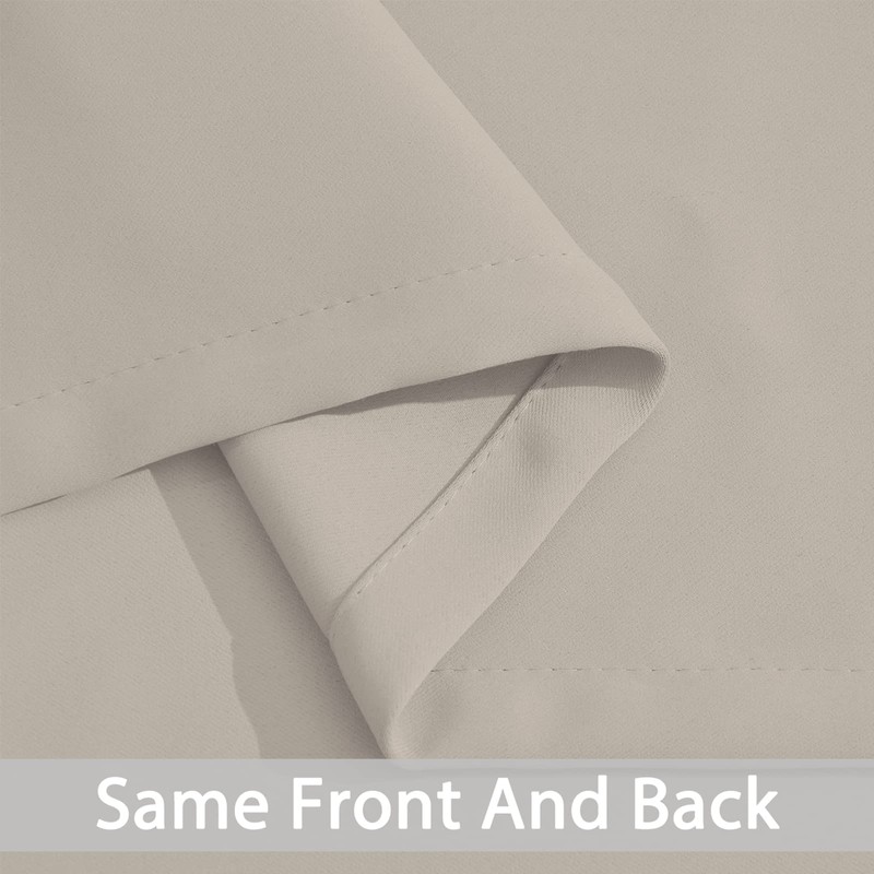 Yakamok Tatal Blackout Thermal Insulated Curtains, Noise Reducing Barrier Panel