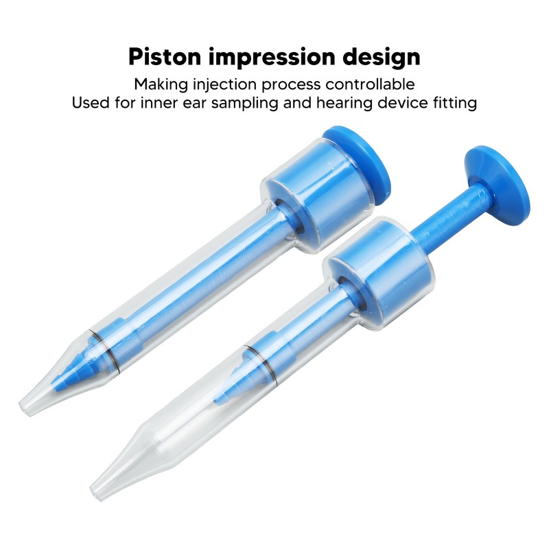 Ear Impressions Taking Earmold Injector Professional PP Ear Prints Syringe